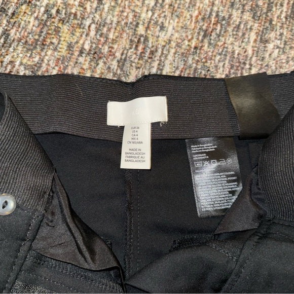 H&M BLACK SLACKS - Picture 5 of 6